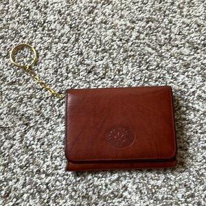 Brown cowhide women’s wallet